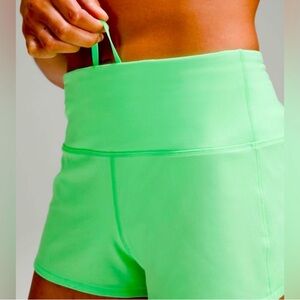 Lululemon AthleticaPISTACHIO MINT HR SPEED UP SHORTS